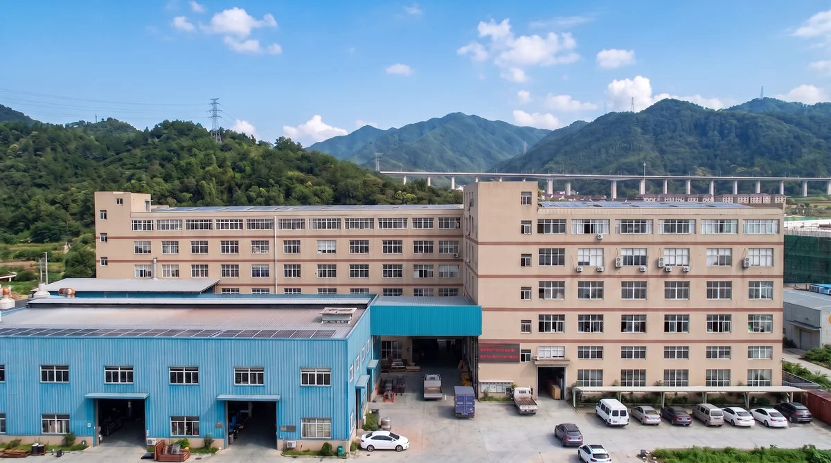 Jergeo ODN equipment factory exterior in Hangzhou, China